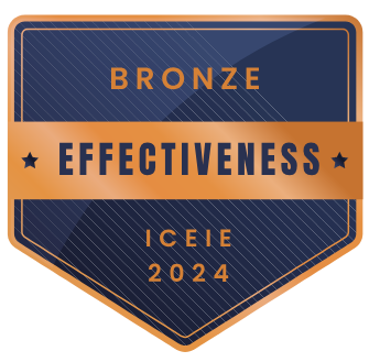 Huy hiệu ICEIE Effectiveness Bronze 2024