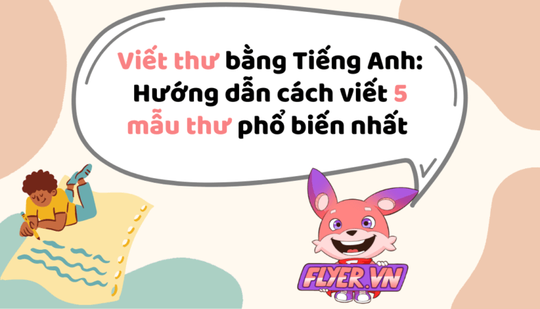 viết thư bằng tiếng Anh