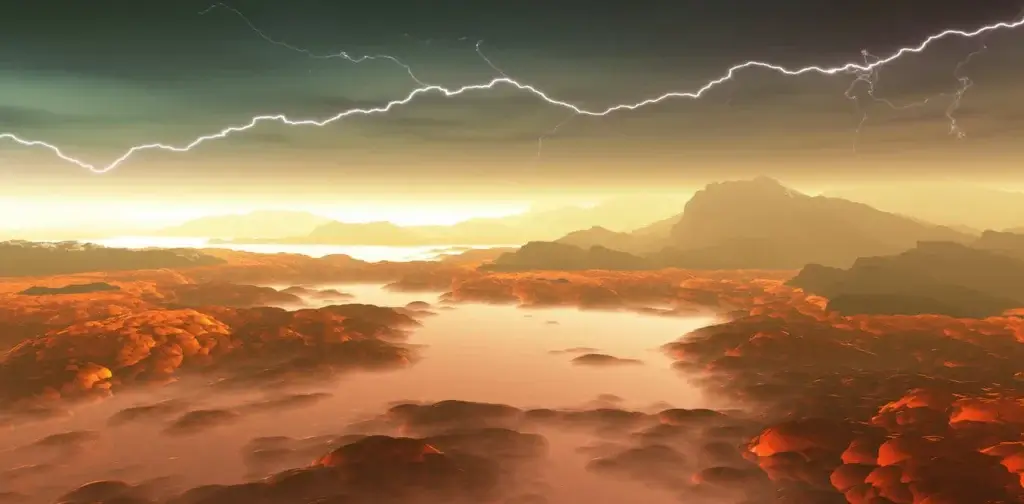 sao Kim - Cuộc thi Phá Đảo - bầu trời một màn sương mù 