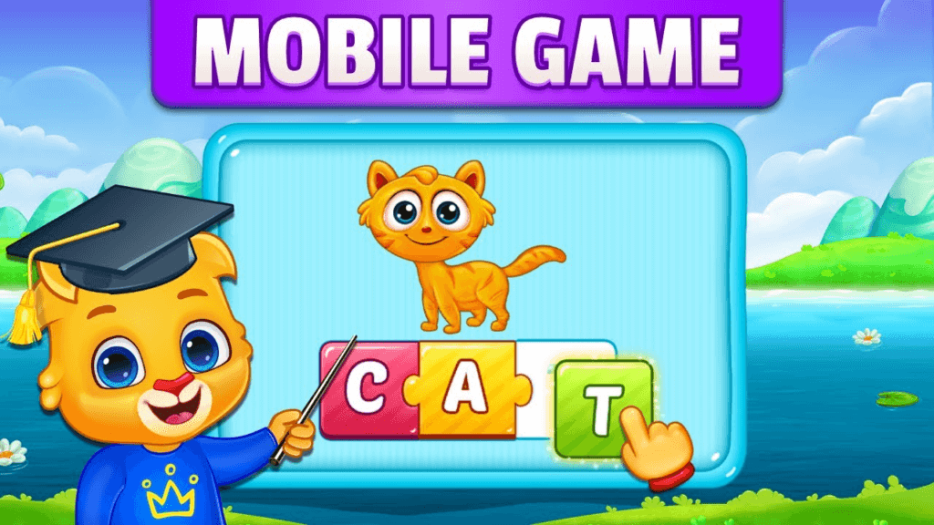 FLYER games học tiếng anh spelling and phonics kids games