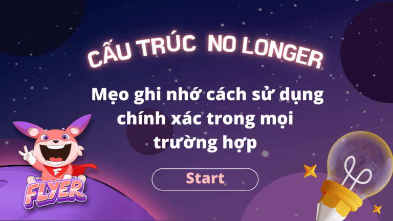 Cấu trúc No longer: Mẹo ghi nhớ cách sử dụng chính xác trong mọi trường hợp