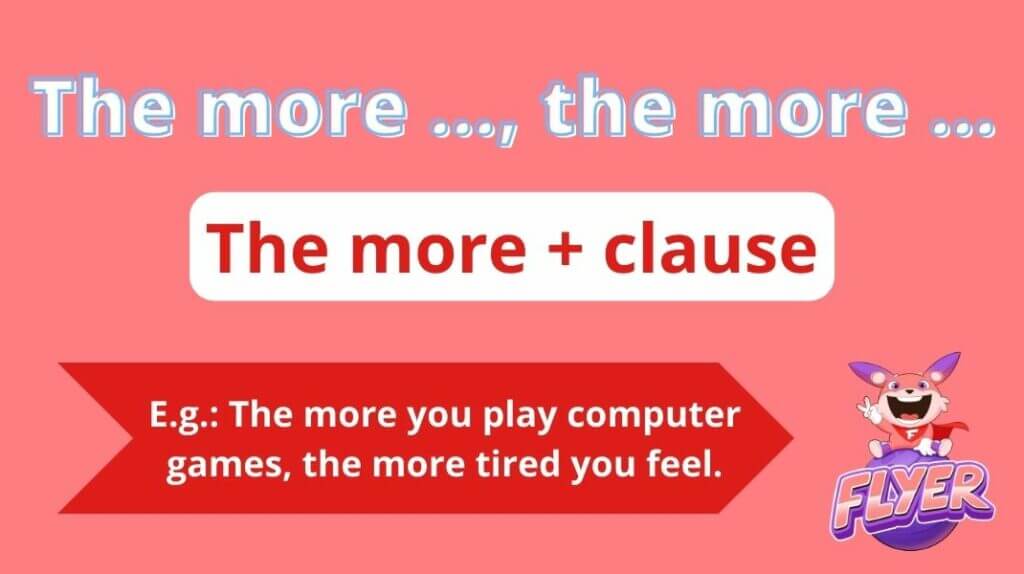 cấu trúc more and more - the more the more
