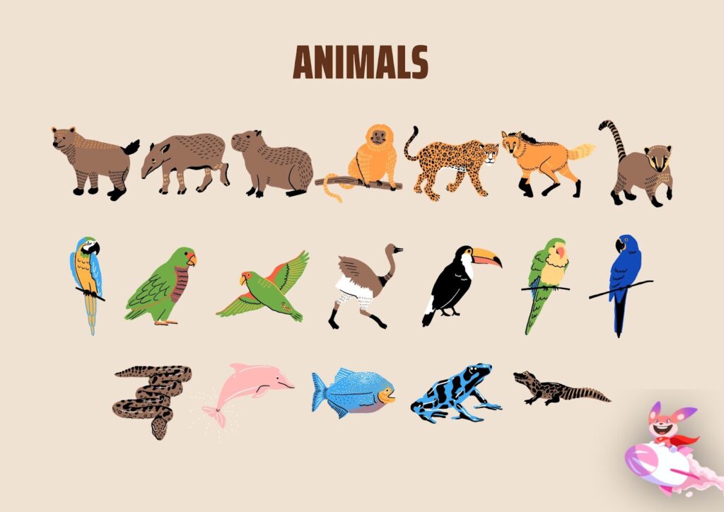 500 từ vựng tiếng Anh thông dụng - từ vựng chủ đề con vật