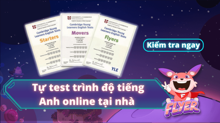Test trình độ tiếng anh