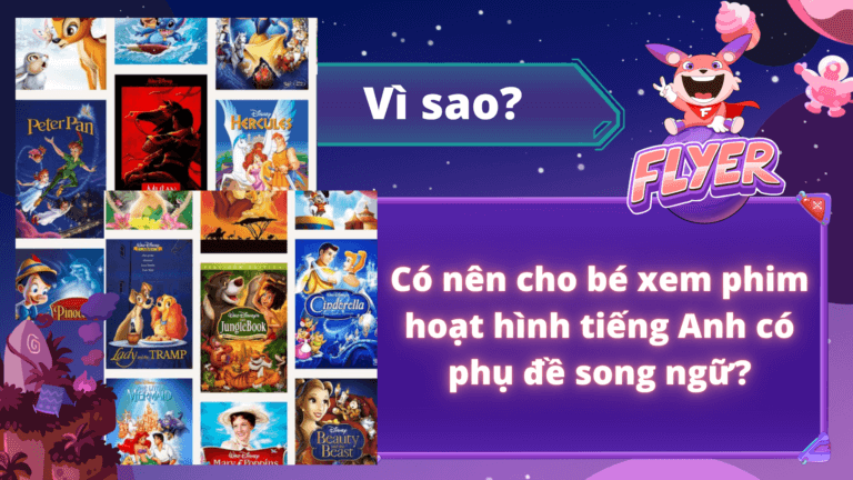 phim hoạt hình tiếng anh có phụ đề song ngữ