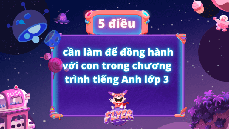 chương trình tiếng anh lớp 3