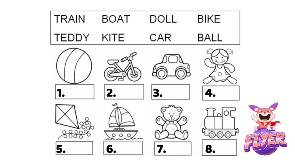 63+ từ vựng tiếng Anh về đồ chơi giúp trẻ yêu thích học tiếng Anh