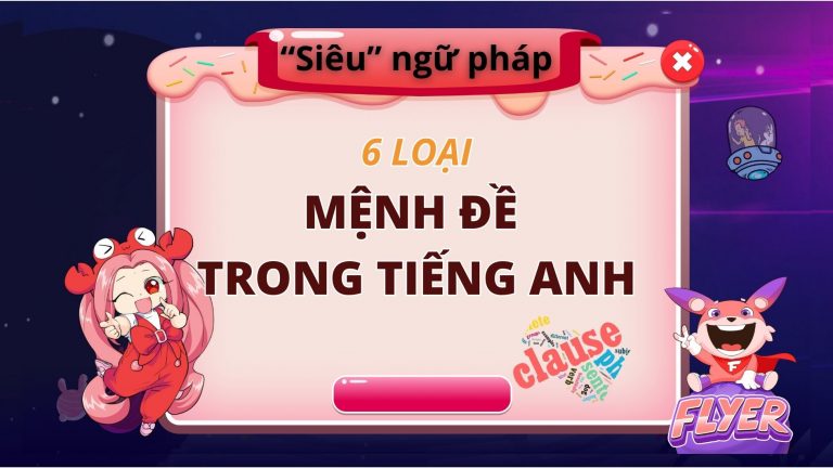 mệnh đề trong tiếng anh