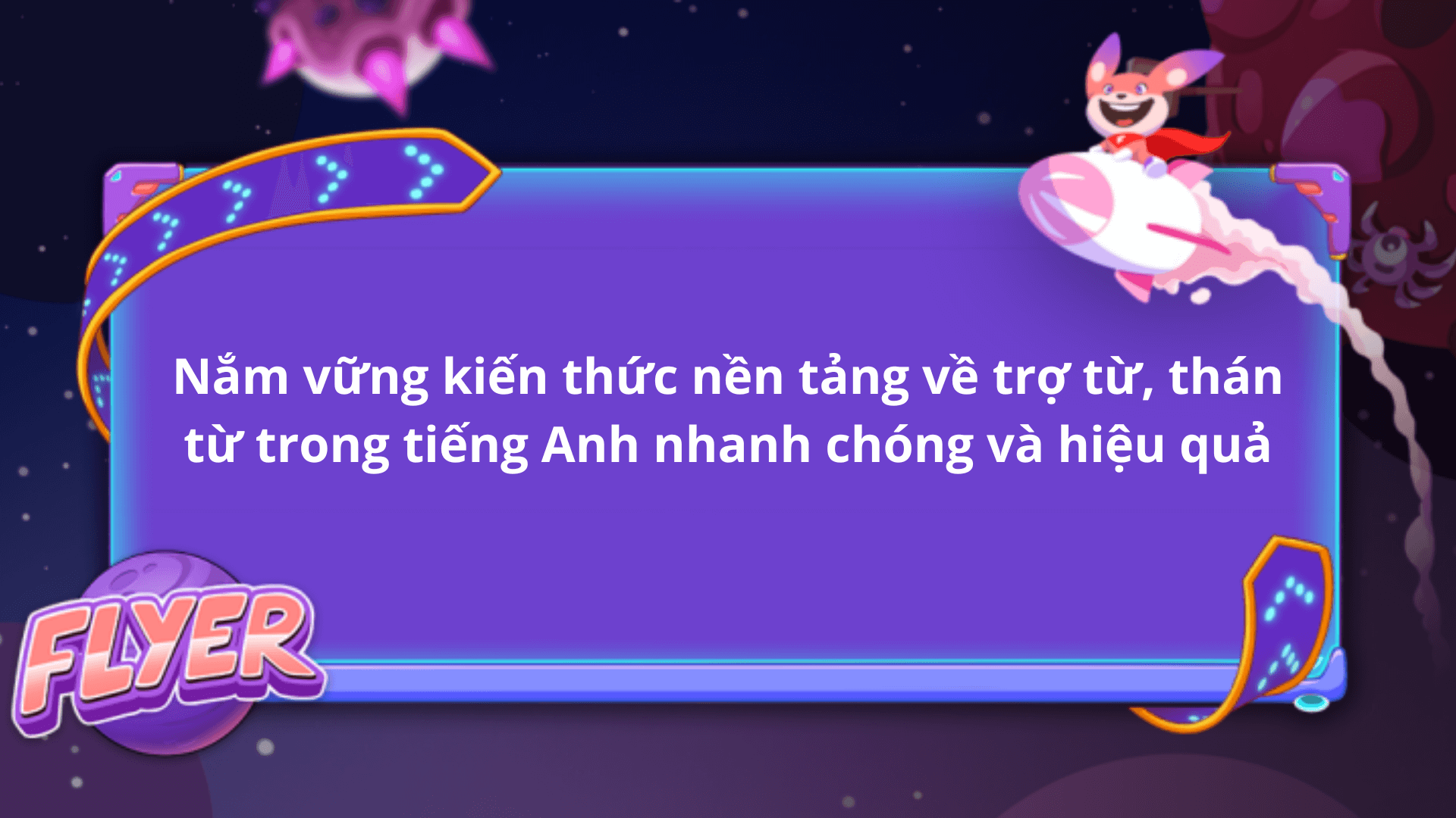 Có bao nhiêu trợ từ trong tiếng Anh?
