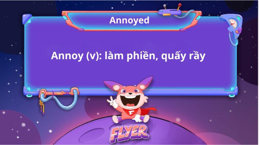 Định nghĩa "annoy" 