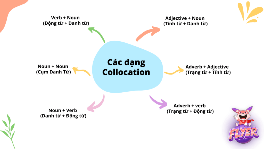 các dạng collocation trong tiếng Anh