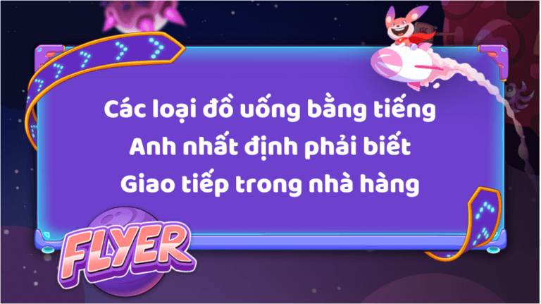 từ vựng tiếng Anh về đồ uống