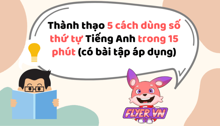 số thứ tự tiếng Anh