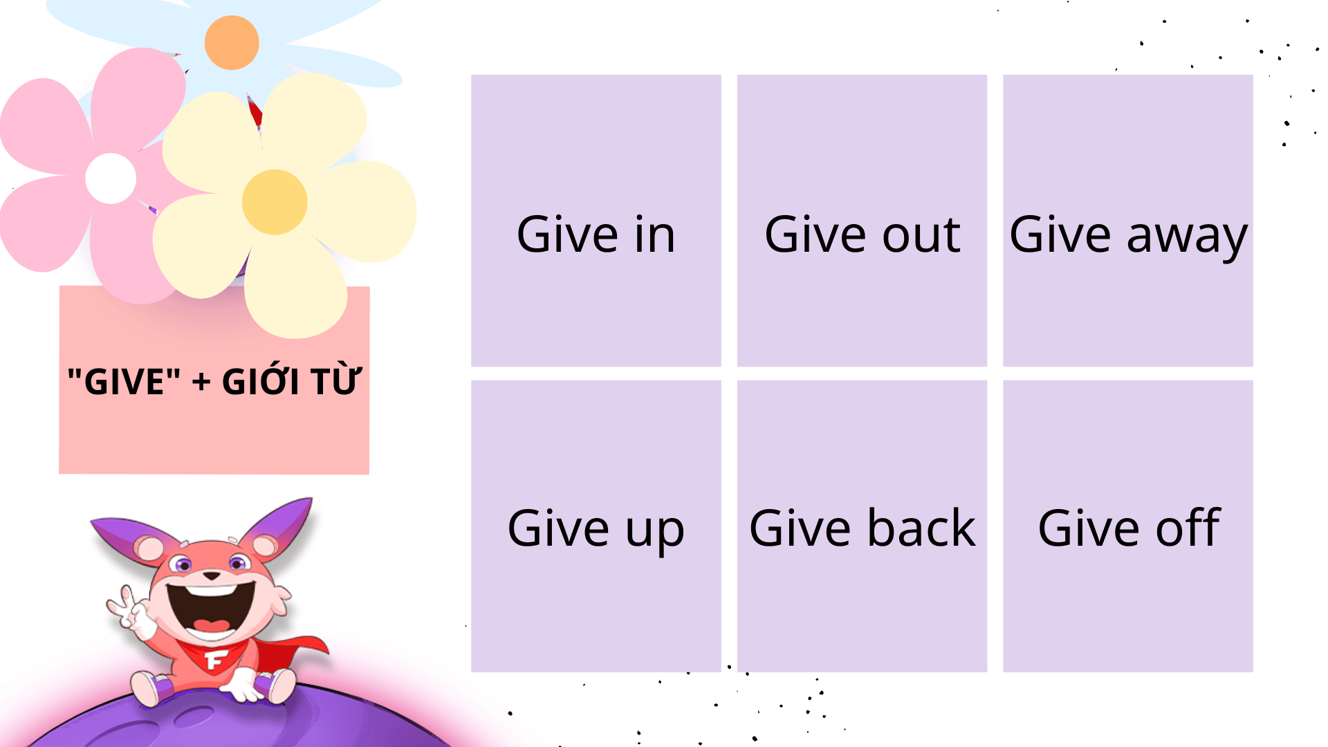 50+ Collocation với GIVE hay & thông dụng nhất trong tiếng Anh