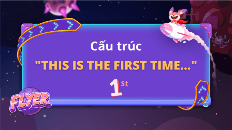 this is the first time