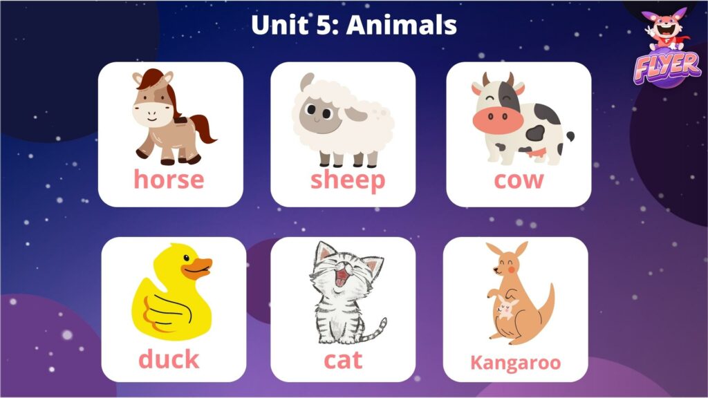 Unit 5: Animals