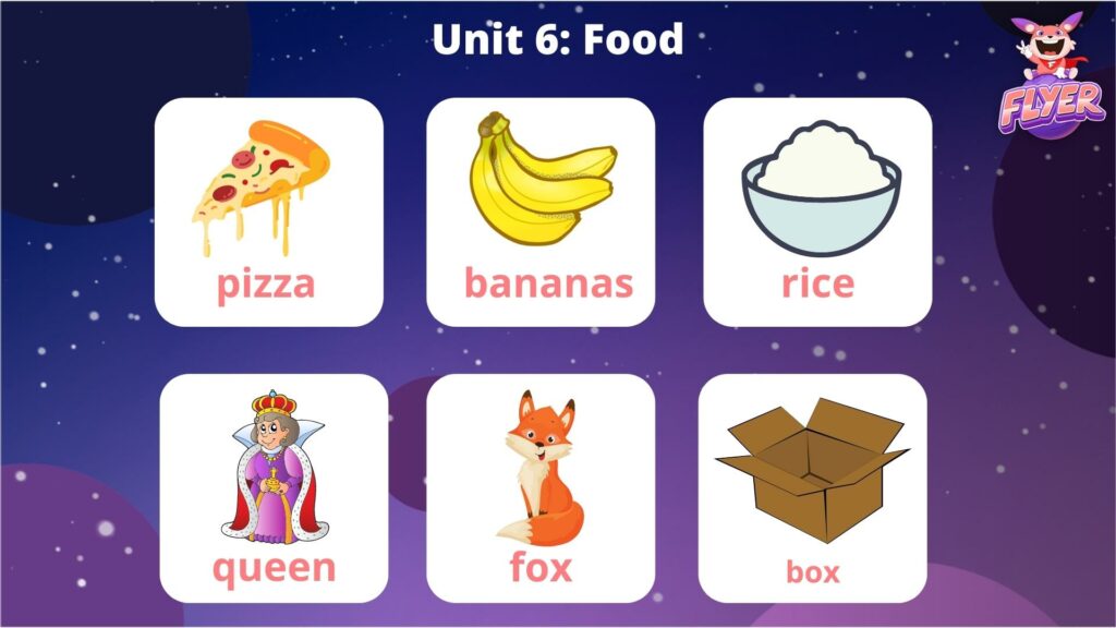 Unit 6: Food
