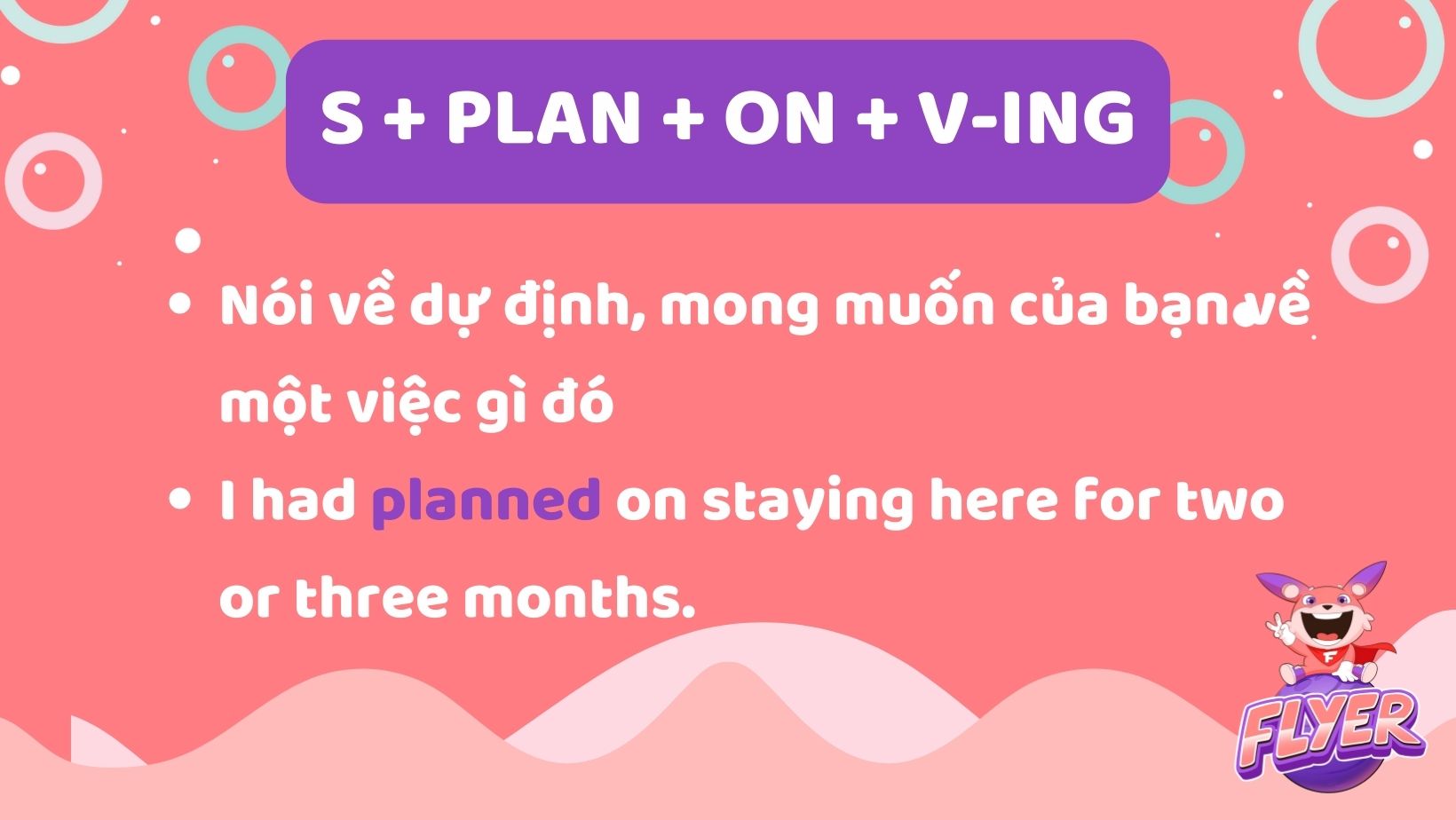 Plan to V hay Ving?