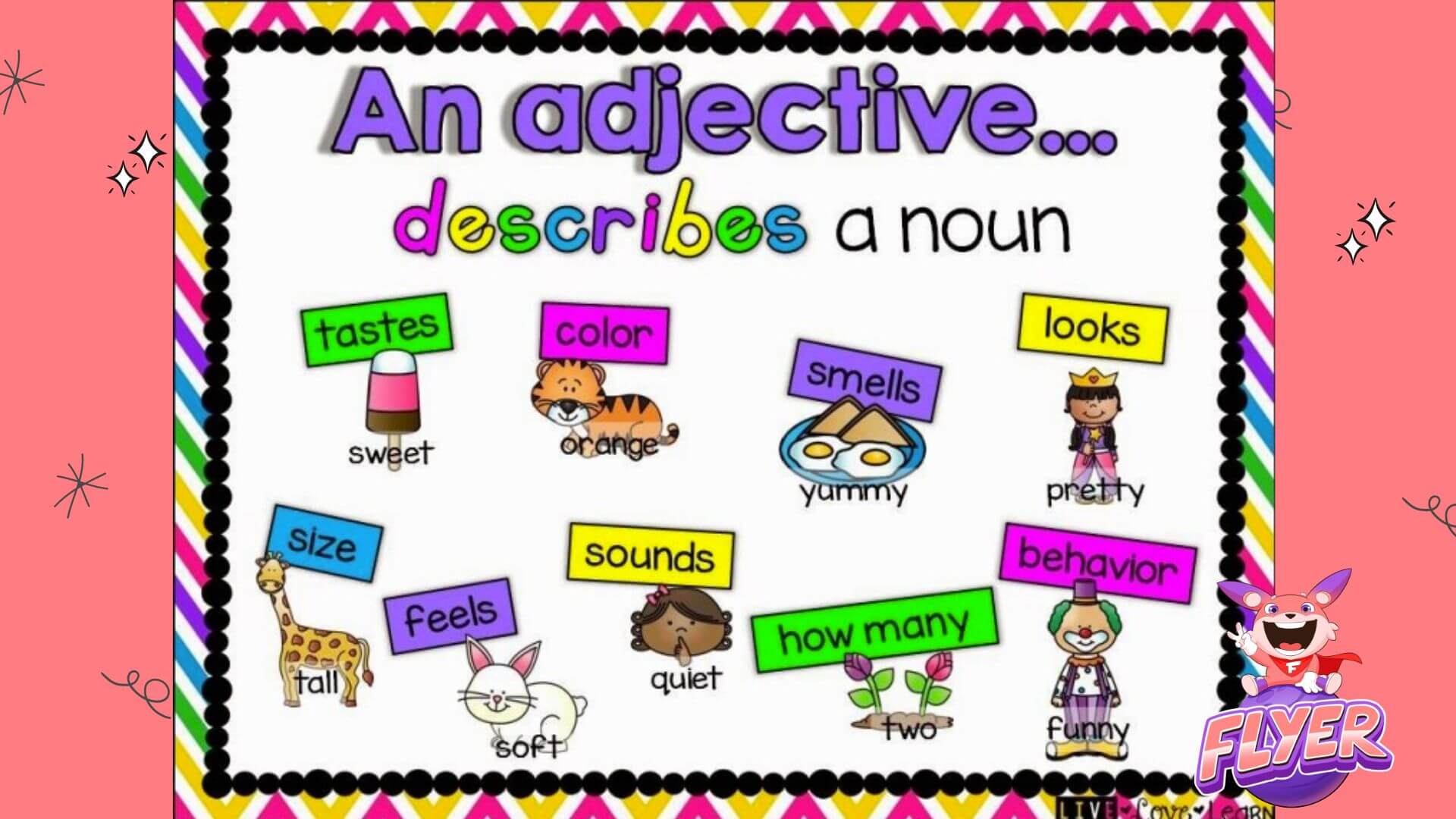 Short noun. Adjectives. Adjectives картинки. Adjectives урок. English for Kids.