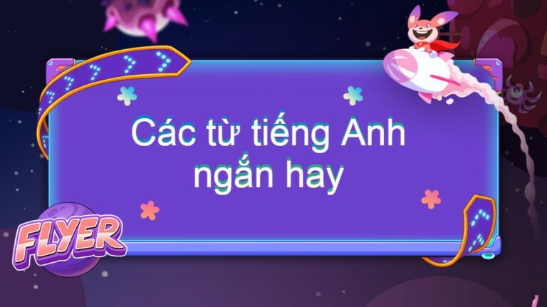 ảnh bìa các từ tiếng Anh ngắn hay