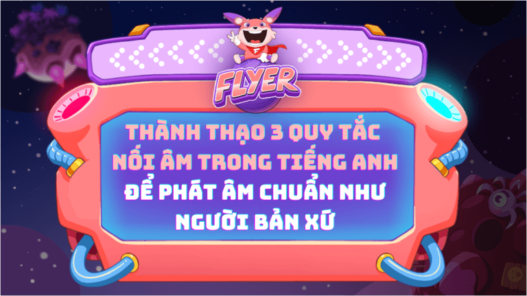 nối âm trong tiếng anh