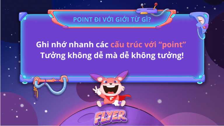 point đi với giới từ gì