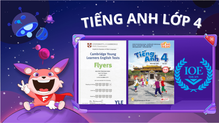 TIẾNG ANH LỚP 4