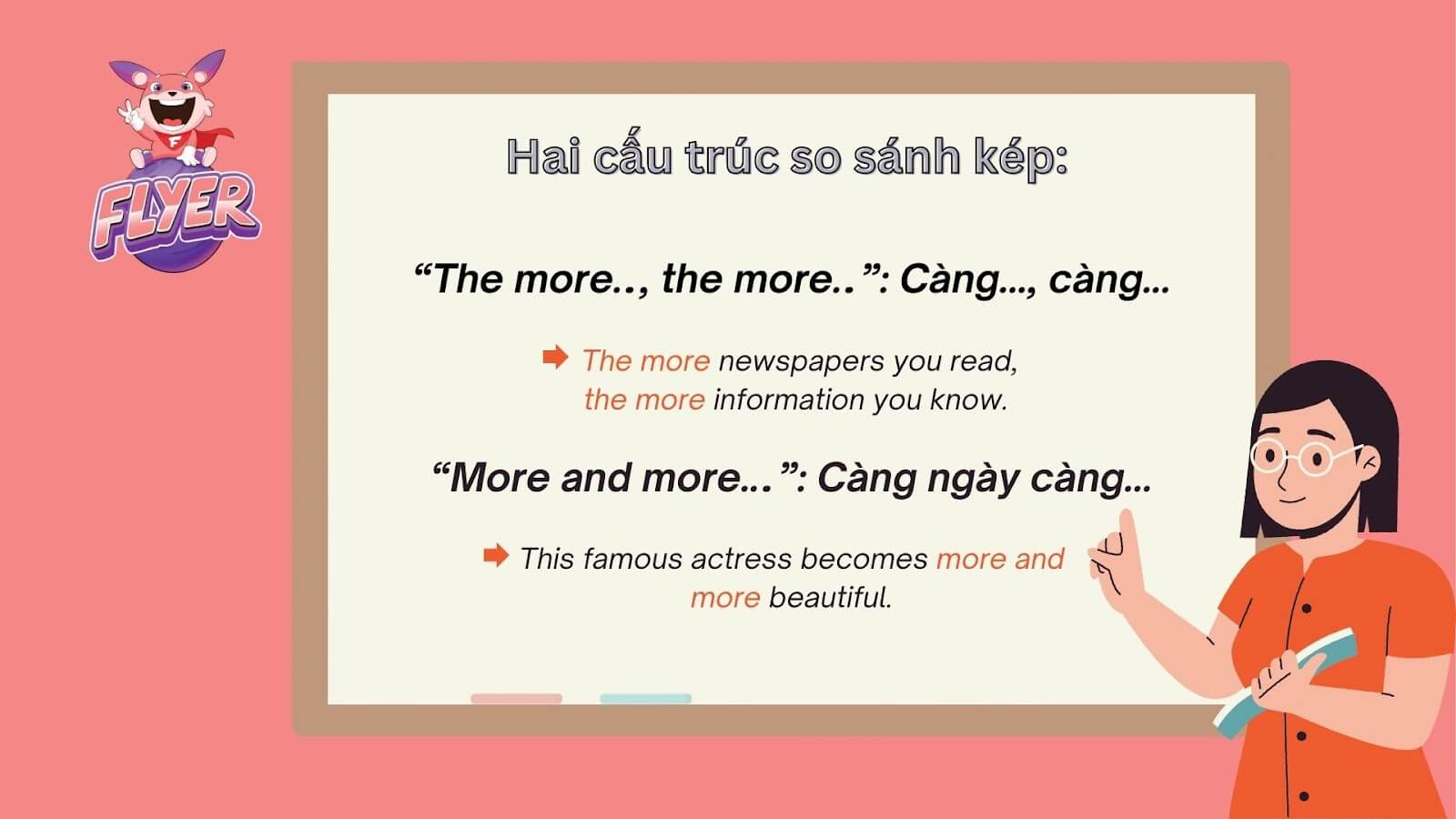 Cách So Sánh Kép Với 4 Cấu Trúc