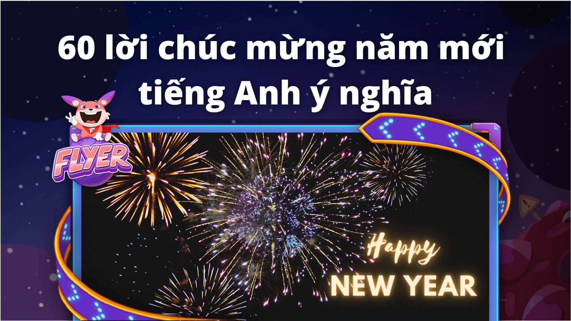 Thiệp chúc mừng năm mới 2024 bằng tiếng Anh: Wishing you a Happy New Year 2024 filled with joy, peace and prosperity. May your days be filled with love, laughter and unforgettable moments. Let your loved ones know you care by sending them New Year greeting cards in English. Spread positivity and good vibes as we welcome the new year together.