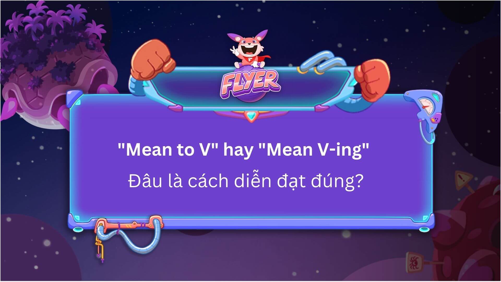 mean to v hay ving
