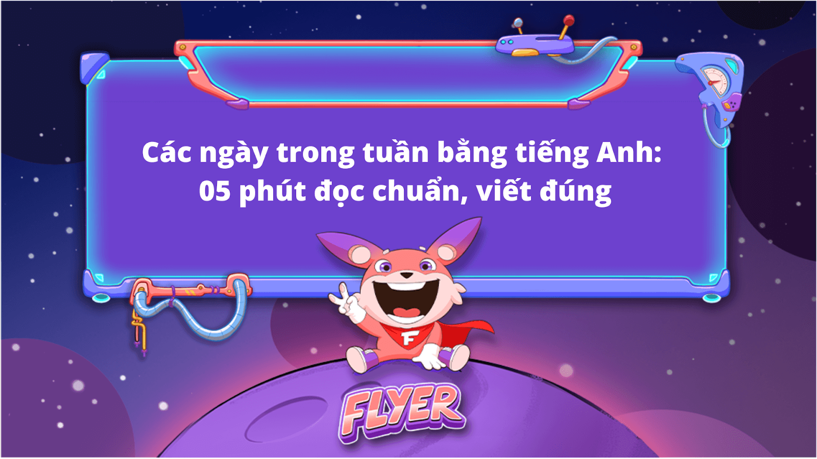 thứ trong tuần bằng tiếng anh