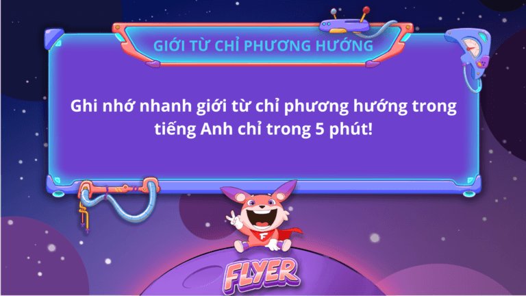 Giới từ chỉ phương hướng