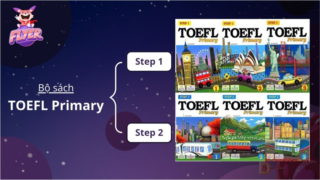 Bộ sách TOEFL Primary Step 1&2