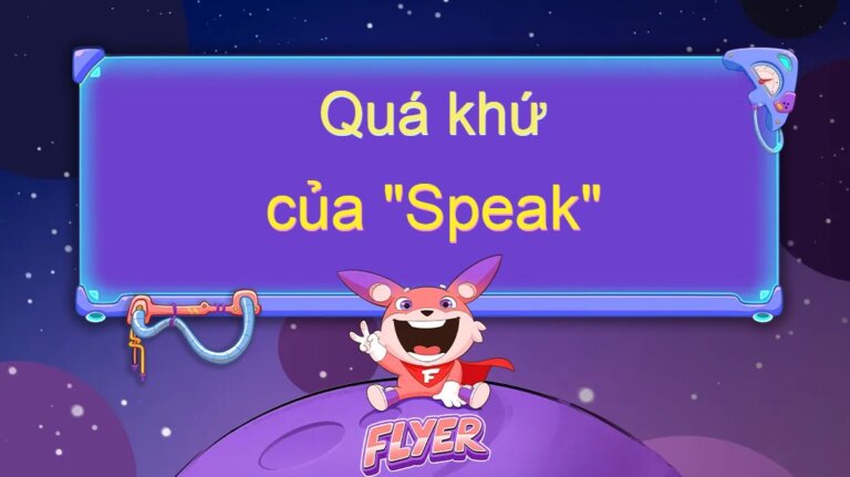 Ảnh bìa quá khứ của speak là gì?