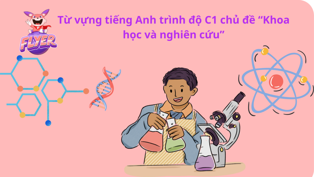 Từ vựng giờ đồng hồ Anh chuyên môn C1 chủ thể “Khoa học tập và nghiên cứu”