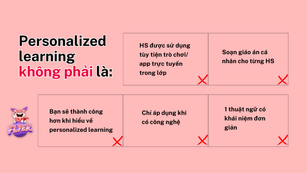 Cách ứng dụng personalized learning vào bài giảng trên lớp