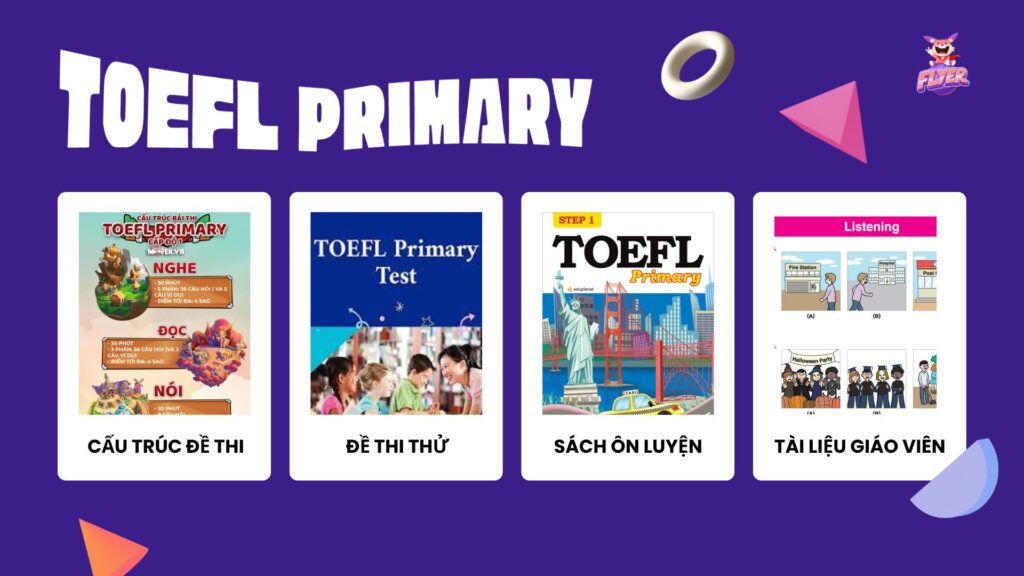 Trọn bộ tài liệu giảng dạy chương trình TOEFL Primary