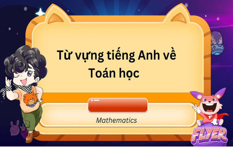 Từ vựng tiếng Anh về toán học