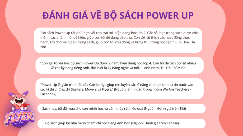 Review bộ sách Power Up 