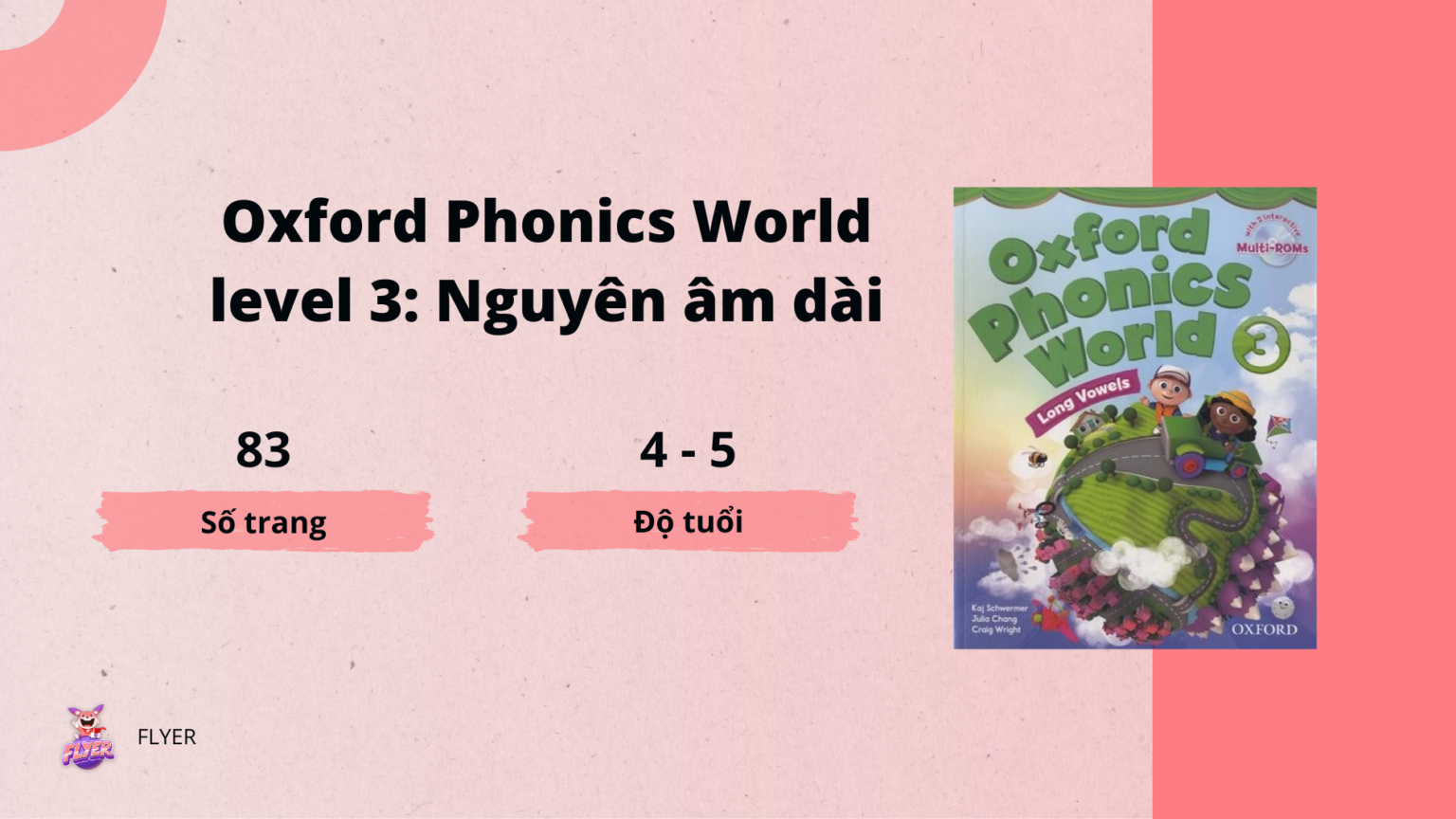 Review bộ sách Oxford Phonics World - Nền tảng phát âm tiếng Anh chuẩn!