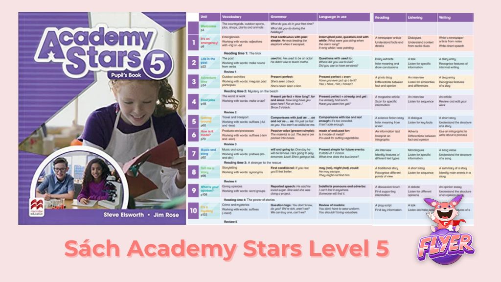 Review bộ sách Academy Stars