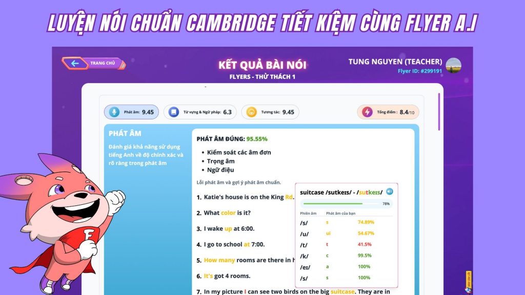 THCS Nguyễn Văn Trỗi kết hợp FLYER