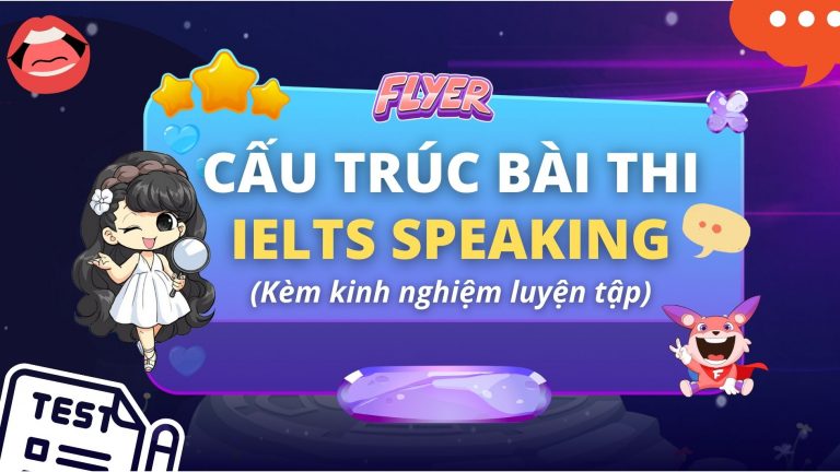 cấu trúc bài thi ielts speaking