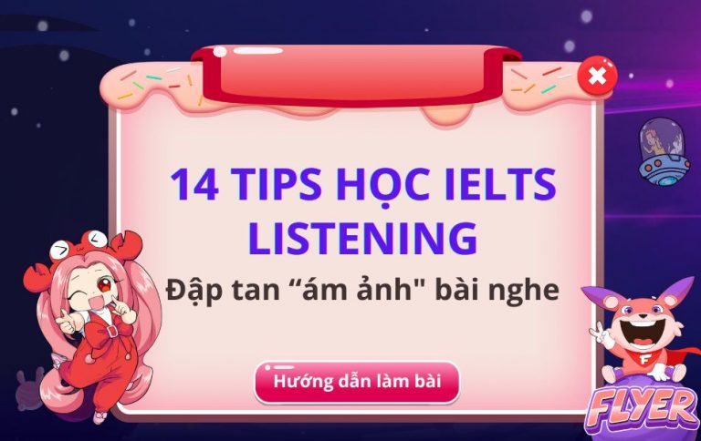 Tips học Listening IELTS