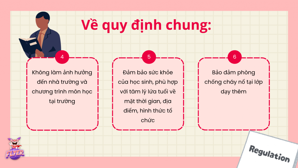 Quy định pháp lý để mở lớp dạy thêm tiếng Anh