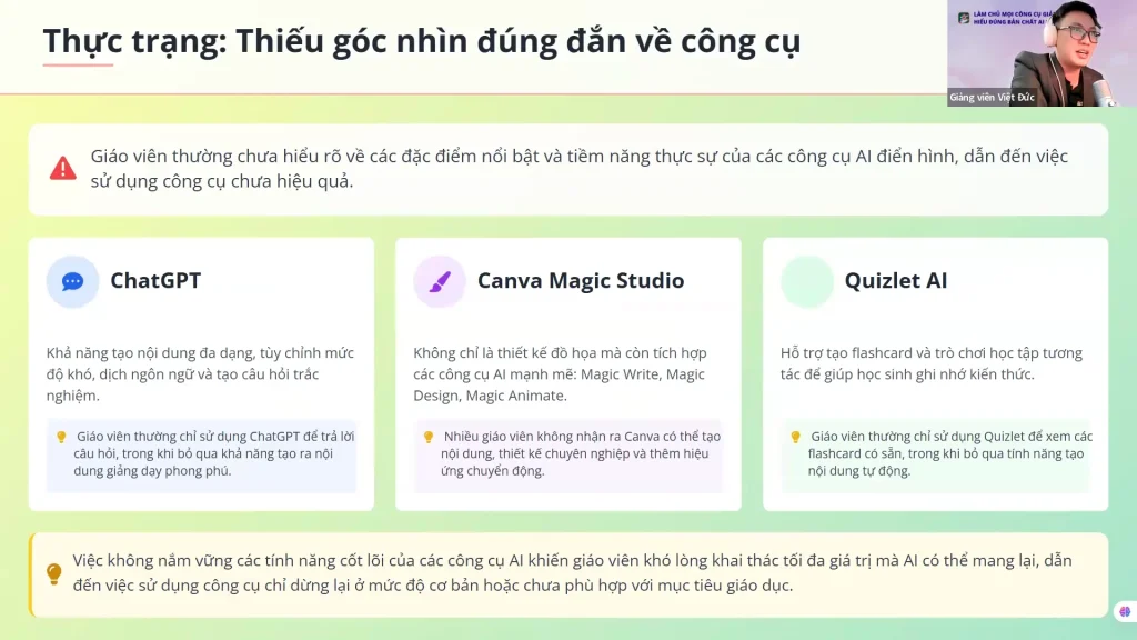 Bản chất của AI trong giáo dục