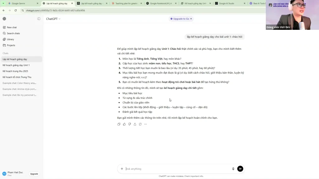 Cá nhân hóa và đồng bộ hóa công cụ AI