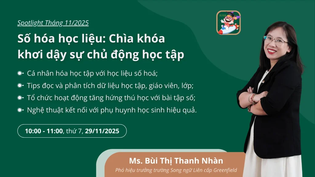 Sự kiện FLYER Teacher Tháng 11/2025