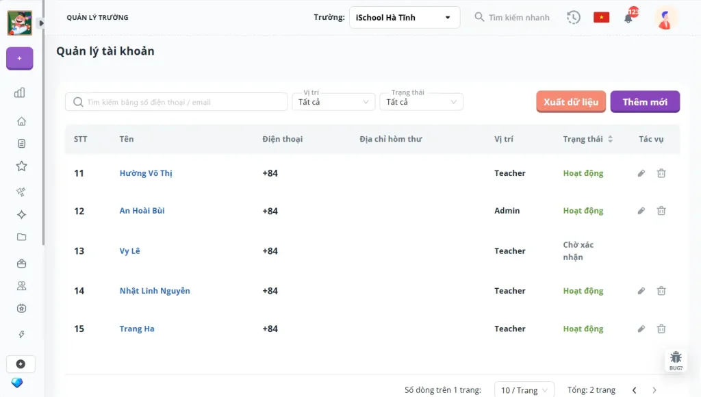 Quản lý phân quyền với FLYER LMS-R