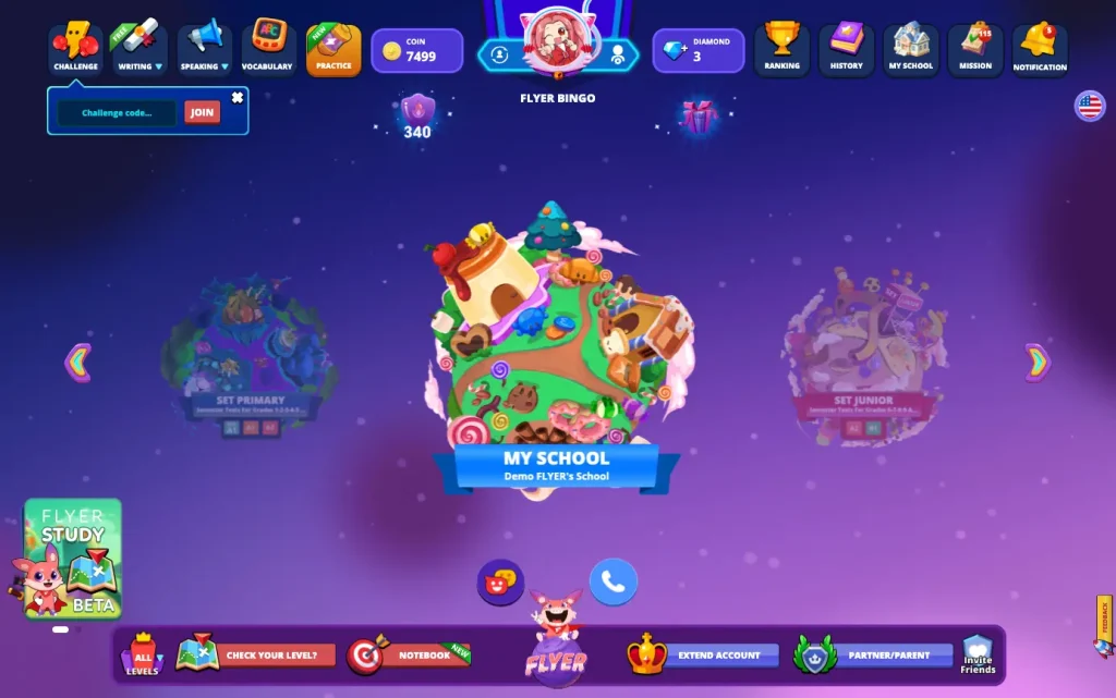 Hành tinh "My School" mới trên FLYER